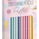 Moxy Pastel kleurpotlodenset 12 stuks
