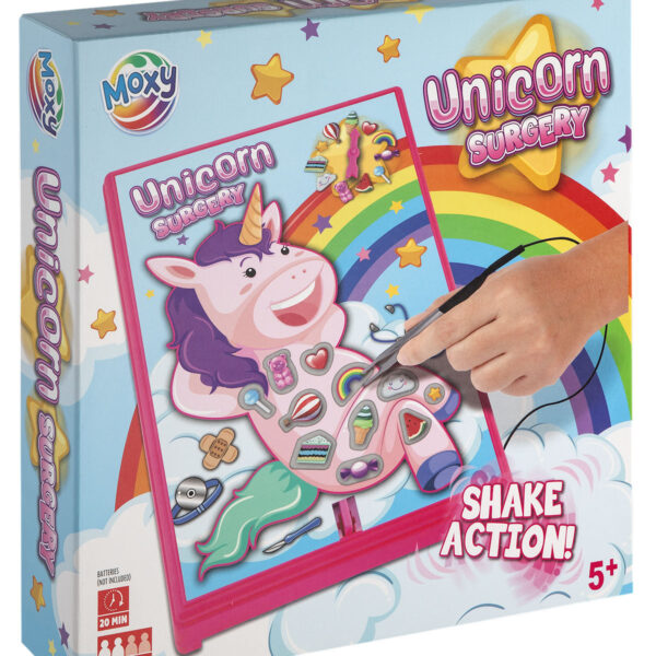 Moxy Unicorn operatie spel 24,5x17,5cm