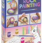 Moxy Unicorn rock painting set