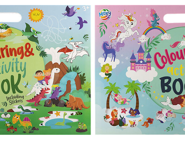 Moxy Kleur en activiteitenboek incl. stickers - 25 vellen
