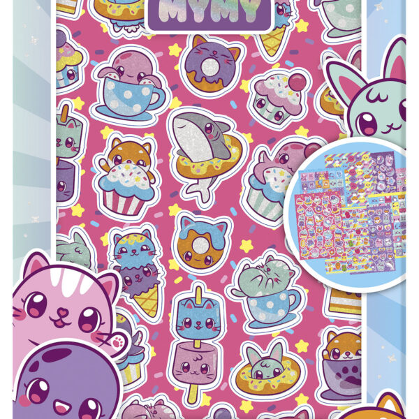 Mini MyMy Glitter stickerboekje A5