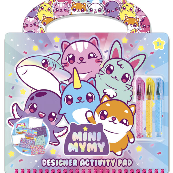 Mini MyMy Designer activiteit pad incl. 3 gel pens