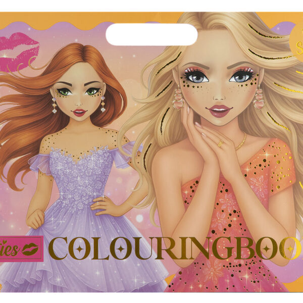 Besties Kleurboek gala neon 26x35.5cm - 25 vellen