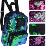 Rugzakklein pailletten 4 ass