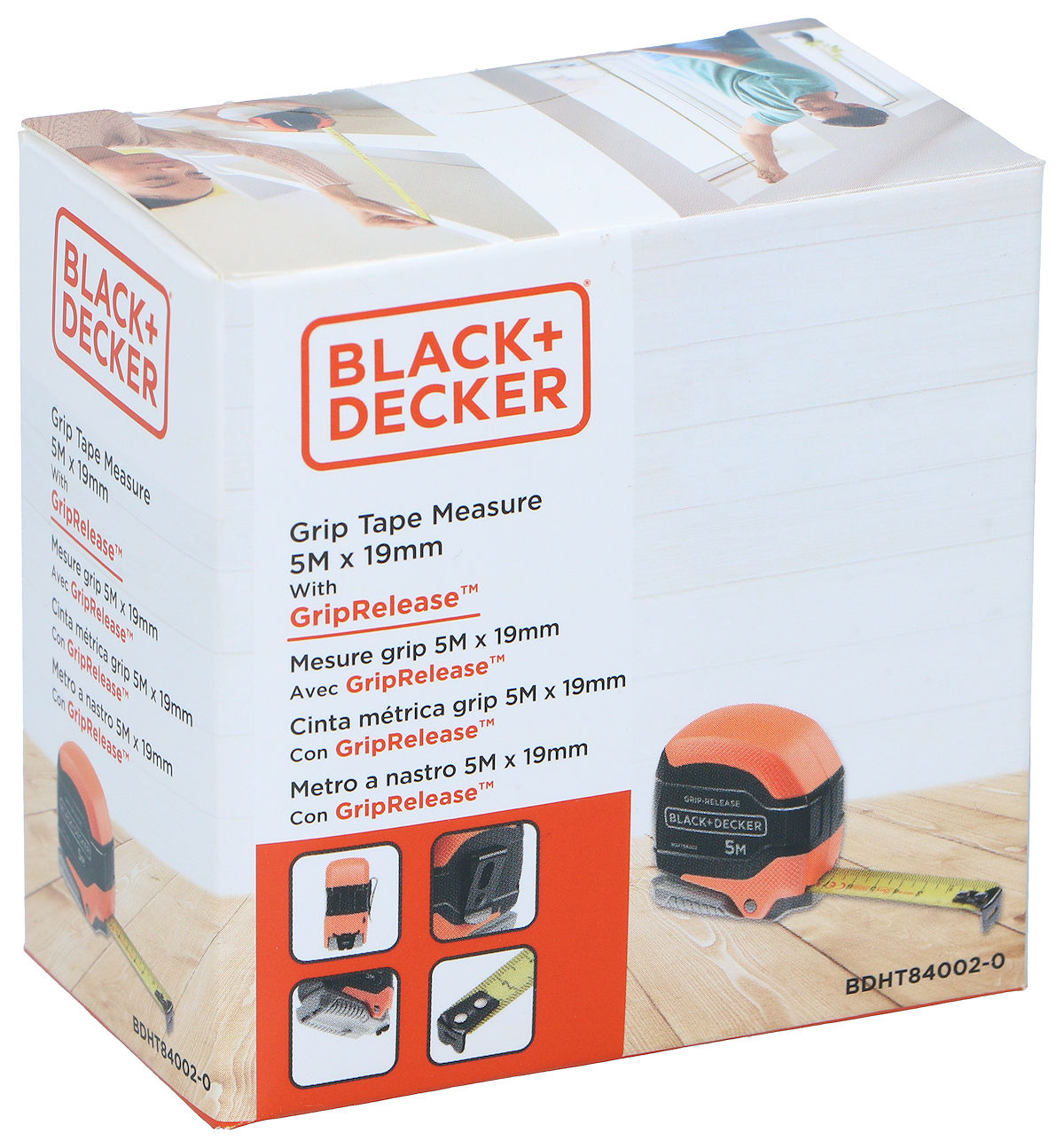 BLACK+DECKER Rolmaat 5mx19mm BLACK+DECKER Rolmaat 5mx19mm
