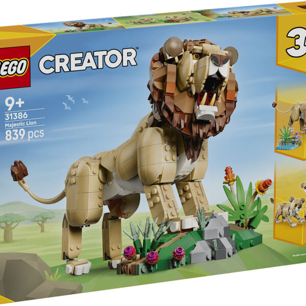 LEGO CREATOR Wilde dieren: majestueuze leeuw