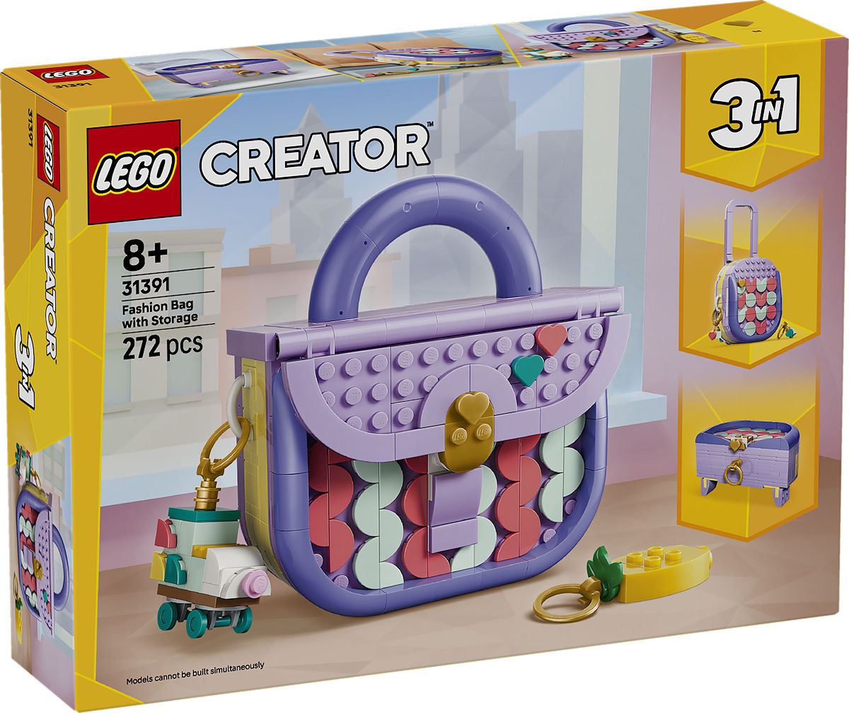 LEGO CREATOR Stijlvolle tas met opbergruimte LEGO CREATOR Stijlvolle tas met opbergruimte