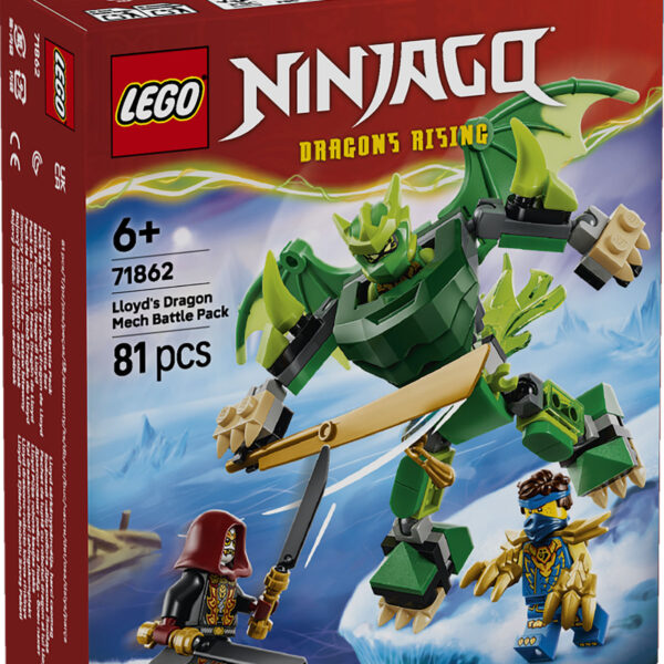 LEGO Ninjago Lloyds drakenmecha strijdpakket