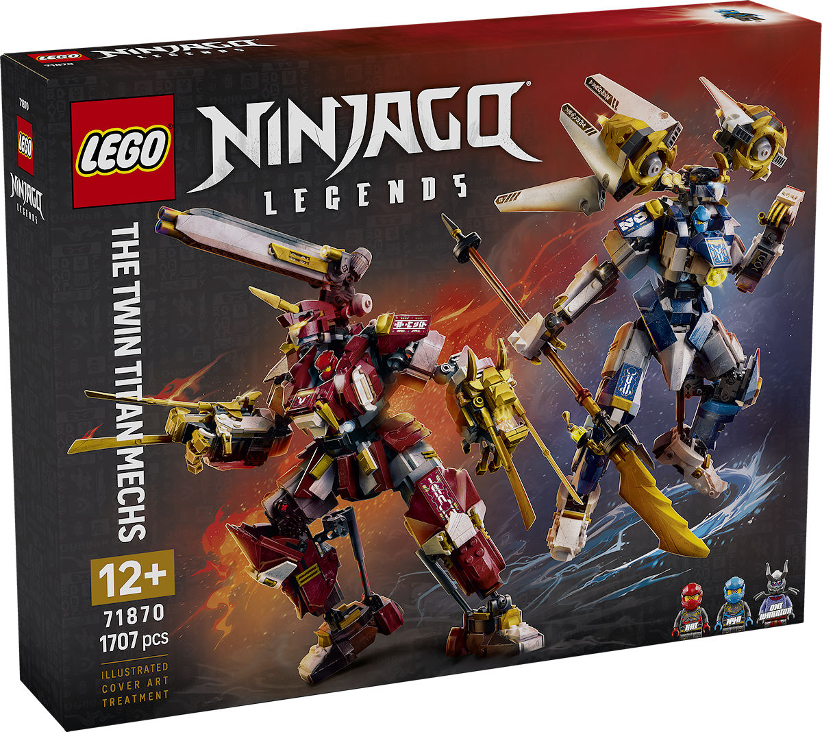 LEGO Ninjago De Twee Torenhoge Mecha LEGO Ninjago De Twee Torenhoge Mecha
