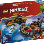 LEGO Ninjago Kai en Cole's combivoertuigen