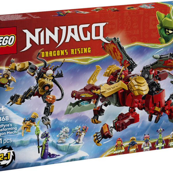 LEGO Ninjago Wyldfyre's transformerende drakenmecha