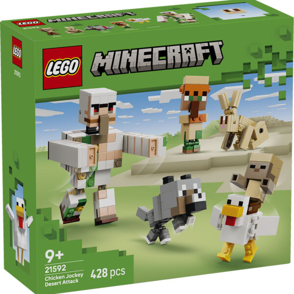 LEGO Minecraft Kipberijder woestijnaanval