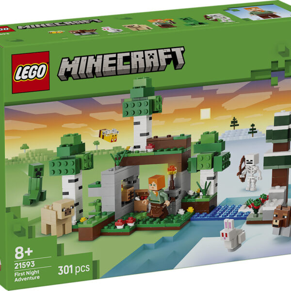 LEGO Minecraft Eerste nacht-avontuur