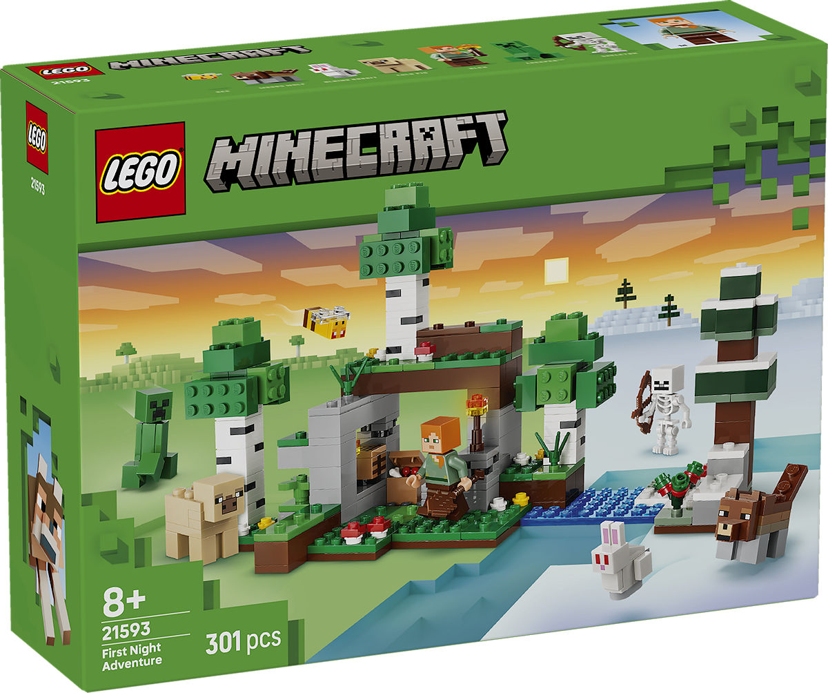LEGO Minecraft Eerste nacht-avontuur LEGO Minecraft Eerste nacht-avontuur
