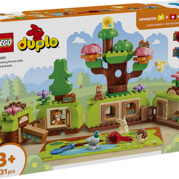 DUPLO Stad Ontdekkingsbos met wilde dieren