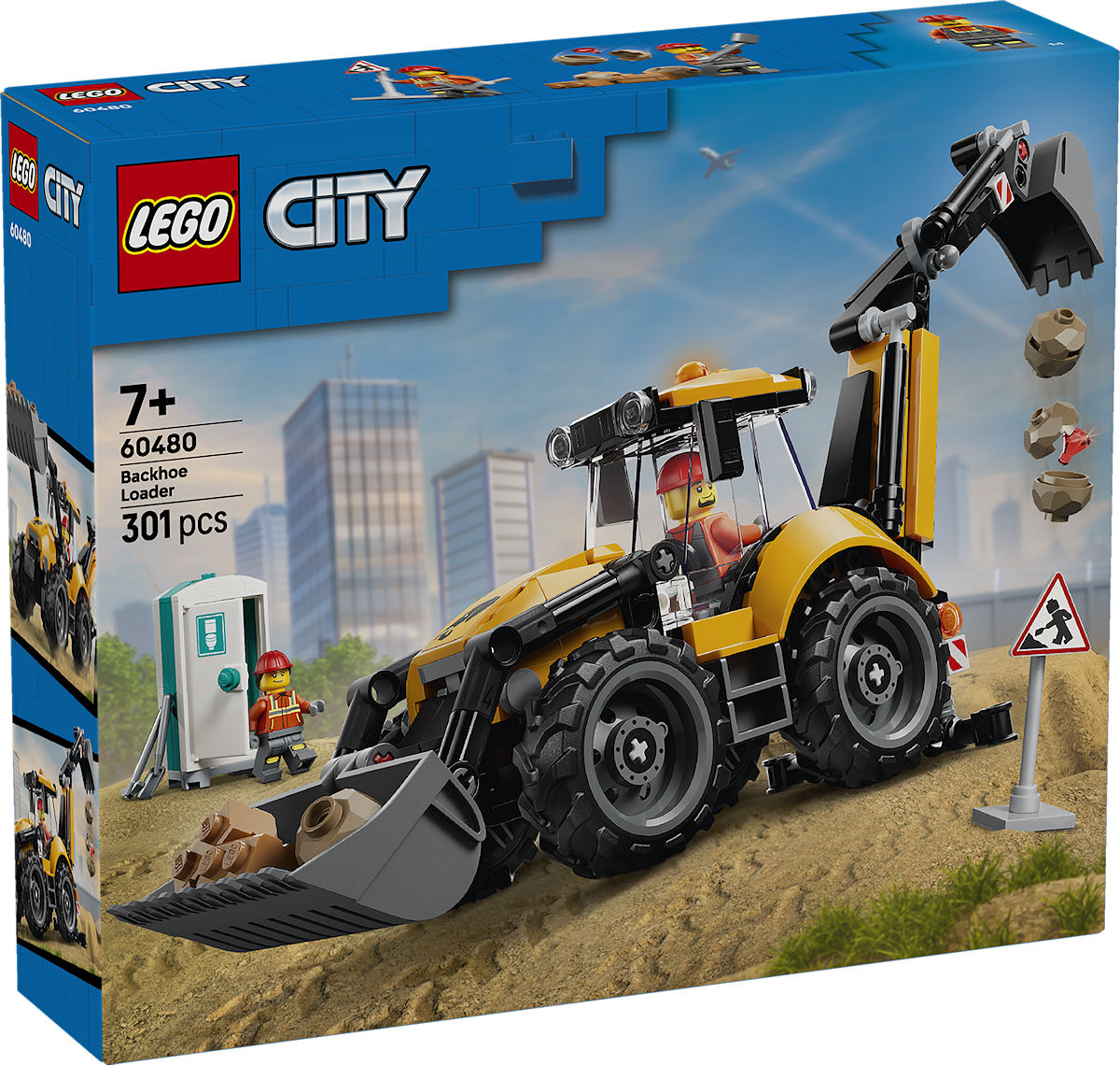 LEGO City Gele graaflaadmachine LEGO City Gele graaflaadmachine