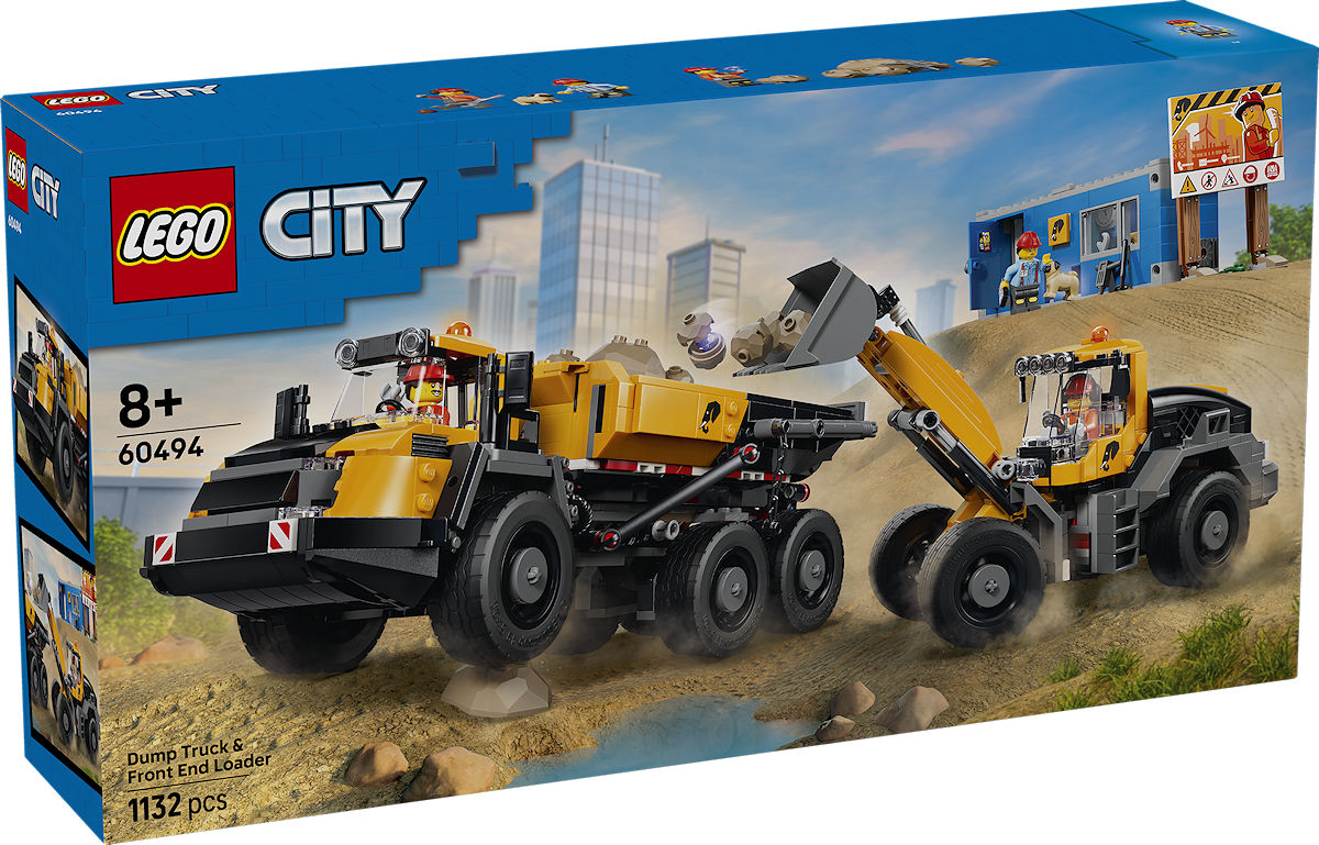 LEGO City Kiepwagen en voorlader LEGO City Kiepwagen en voorlader