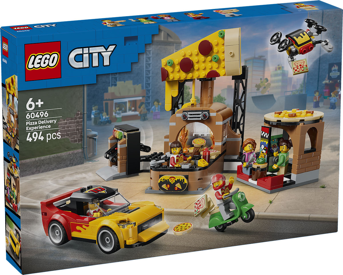 LEGO City Pizzacentrale met voertuigen LEGO City Pizzacentrale met voertuigen