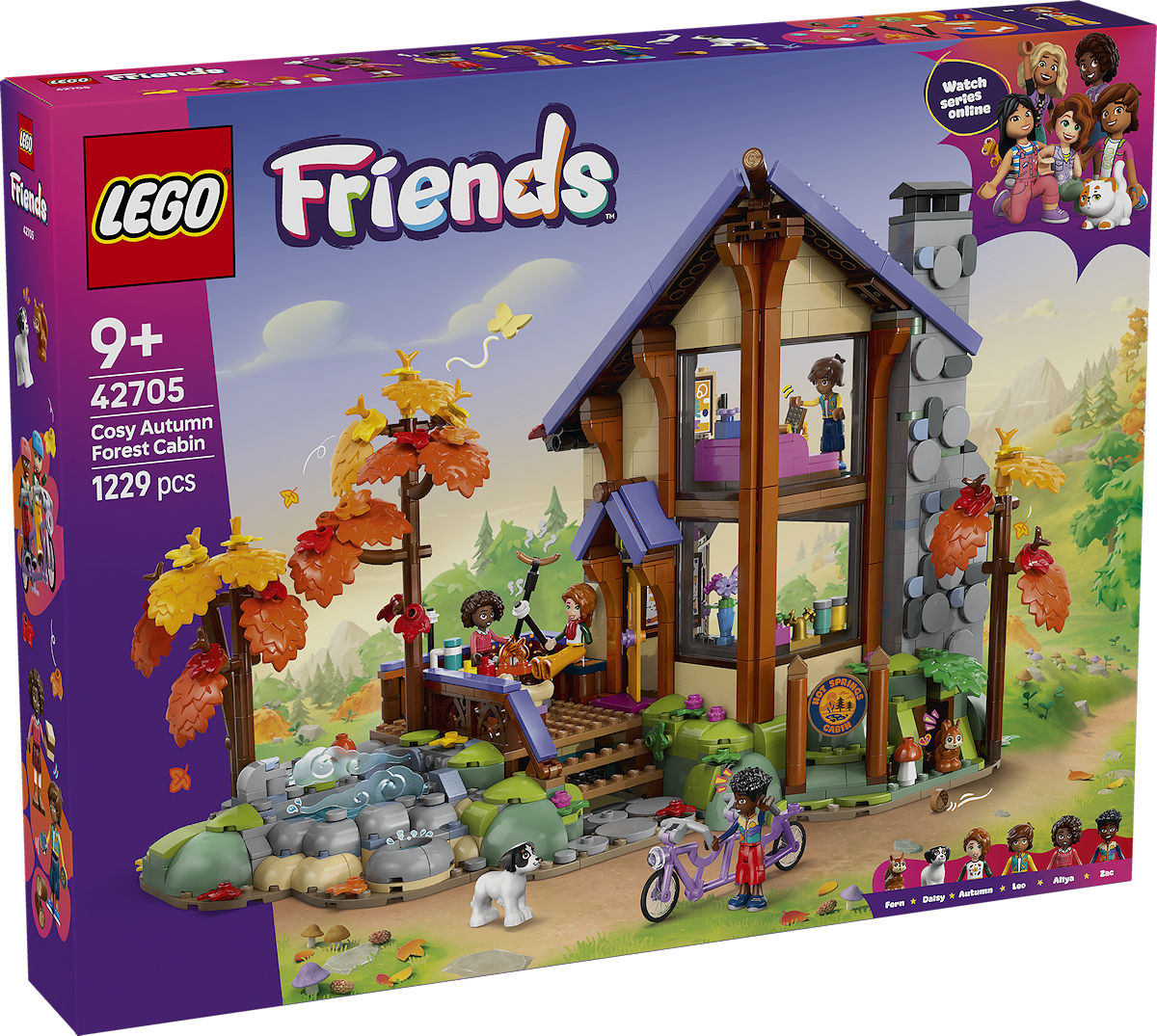 LEGO Friends Gezellige boshut in de herfst LEGO Friends Gezellige boshut in de herfst