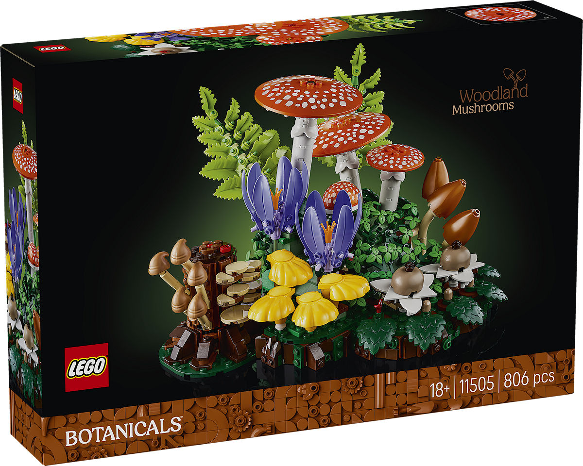 LEGO Botanicals Bospaddenstoelen LEGO Botanicals Bospaddenstoelen