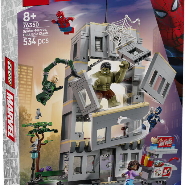 LEGO Marvel Spider-Man vs. Hulk ultieme confrontatie