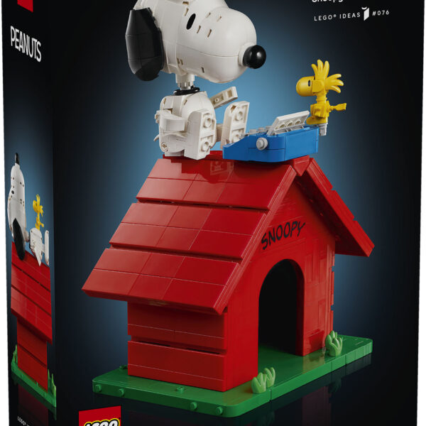 LEGO Ideas Peanuts: Snoopy's hondenhok