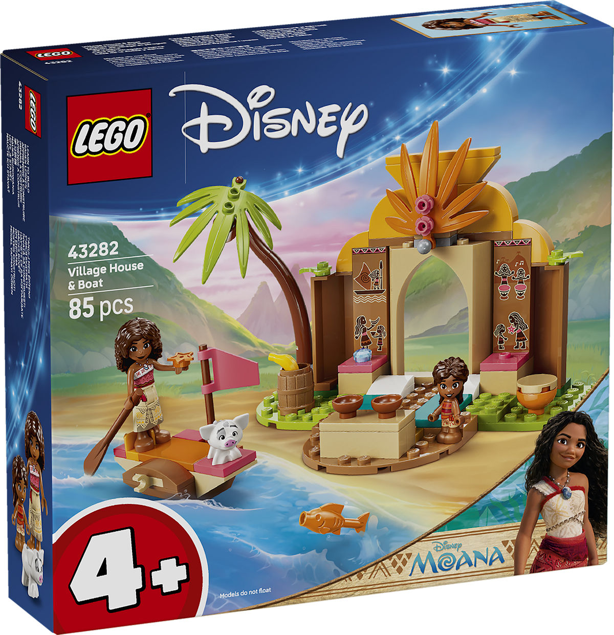 LEGO Disney Dorpshuis en boot LEGO Disney Dorpshuis en boot