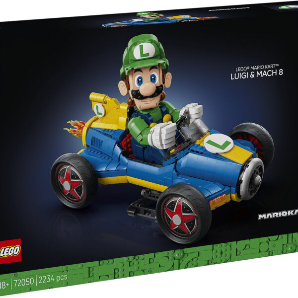 LEGO Super Mario Mario Kart: Luigi en Mach 8