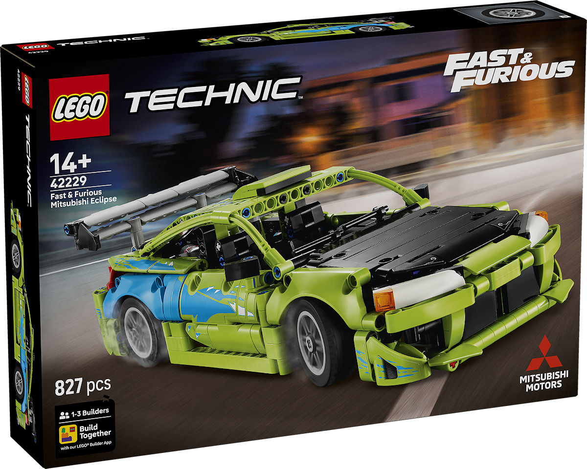 LEGO Technic Fast and Furious Mitsubishi Eclipse auto LEGO Technic Fast and Furious Mitsubishi Eclipse auto