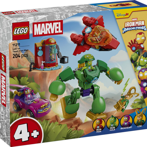 LEGO Marvel Loki tegen Team Iron Man