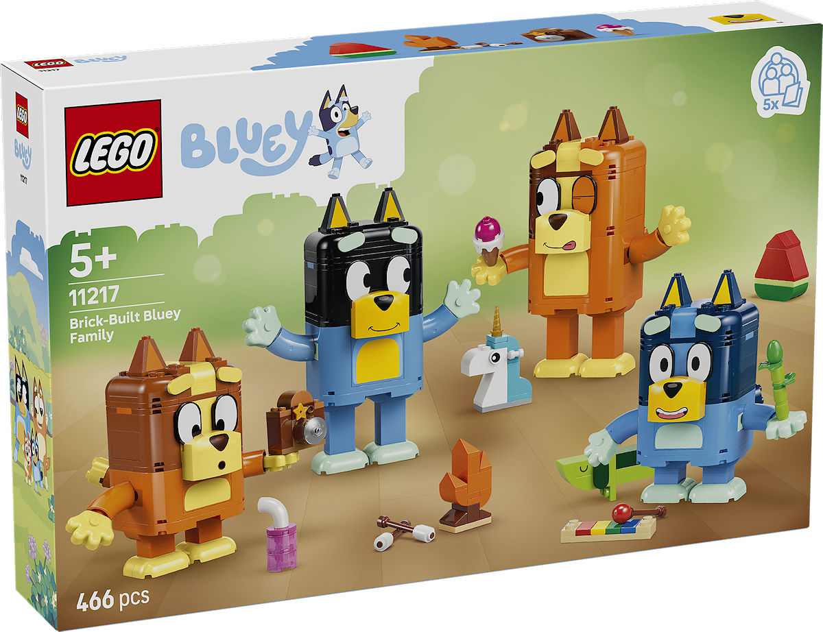 LEGO Bluey Bouwbare figuren van Bluey en haar familie LEGO Bluey Bouwbare figuren van Bluey en haar familie