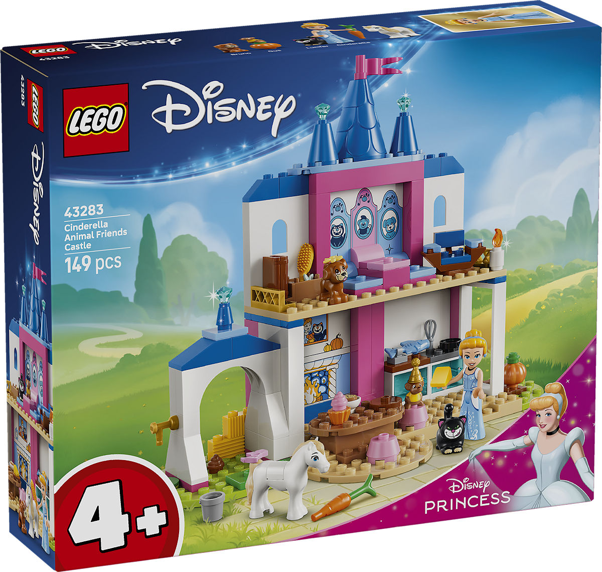 LEGO Disney Assepoesters kasteel met dierenvriendjes LEGO Disney Assepoesters kasteel met dierenvriendjes