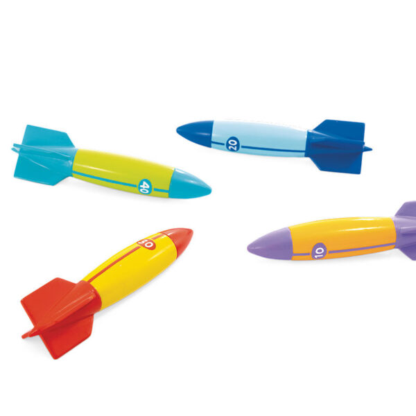 Intex Duikstaven Torpedo 4 stuks