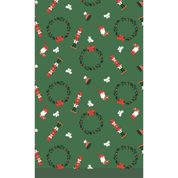 Duni tafellaken Nutcracker Time 138x220cm