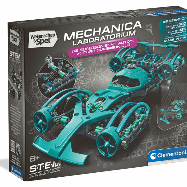 Wetenschap en Spel Mechanica - Supersonic Race Car