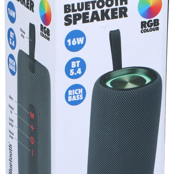 Draadloze Bluetooth Speaker 16W RGB 6LED