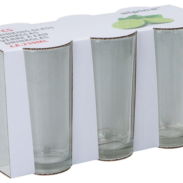 Alpina Drinkglas 230ml set 6 stuks