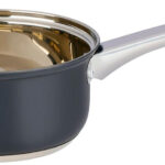 Alpina Steelpan met deksel 1,2L 16cm - inductie