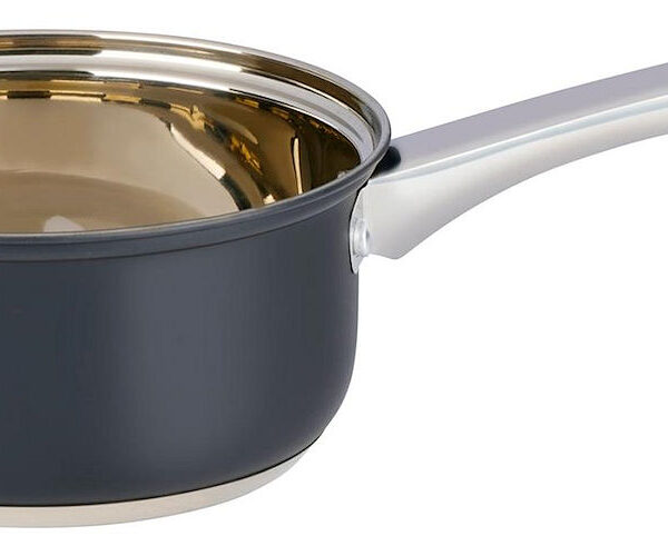 Alpina Steelpan met deksel 1,2L 16cm - inductie