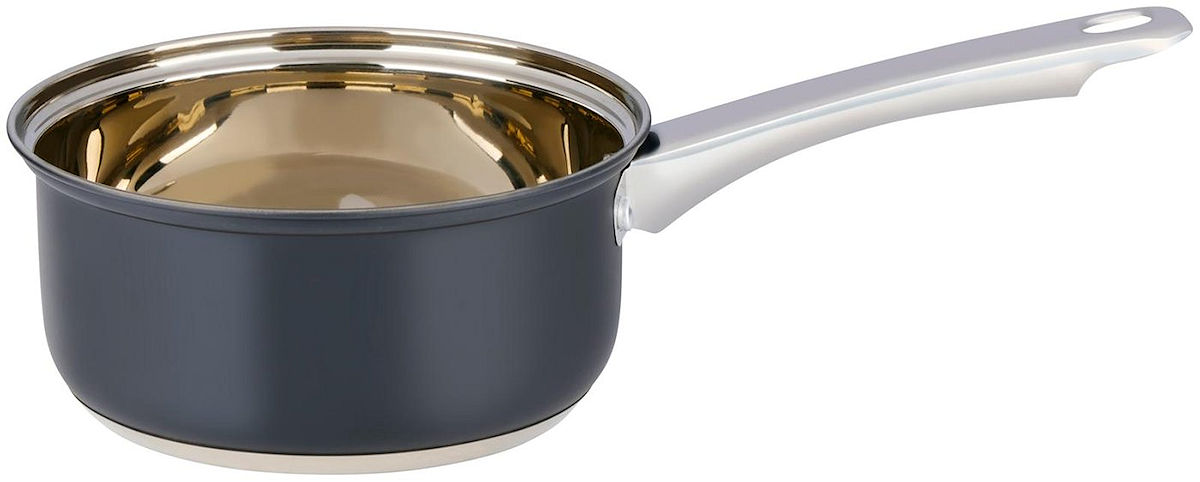 Alpina Steelpan met deksel 1,2L 16cm - inductie Alpina Steelpan met deksel 1,2L 16cm - inductie