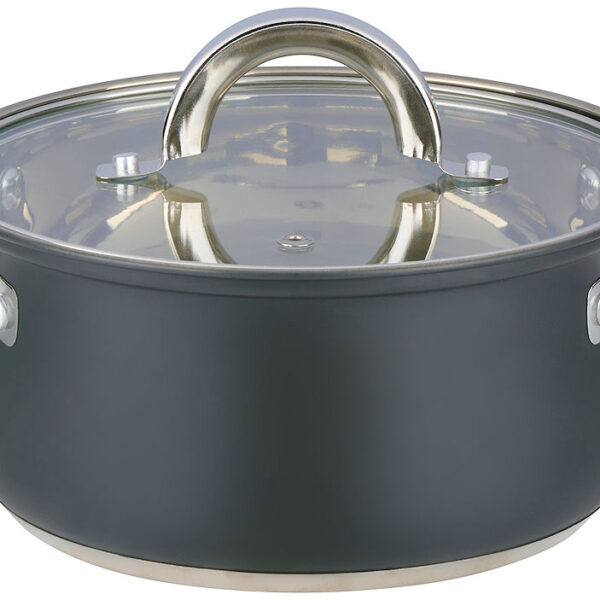 Alpina Kookpan met deksel 18cm 2.4L - inductie