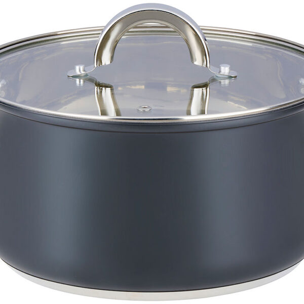 Alpina Kookpan met deksel 22cm 4.7L - inductie