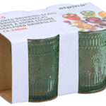 Alpina Drinkglas 240ml 4 stuks - groen