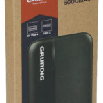 Grundig Powerbank 5.000mAh met USB-A en USB-C