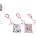 Petit Paris make-up spiegeltje aan sleutelhangerkoord 7cm