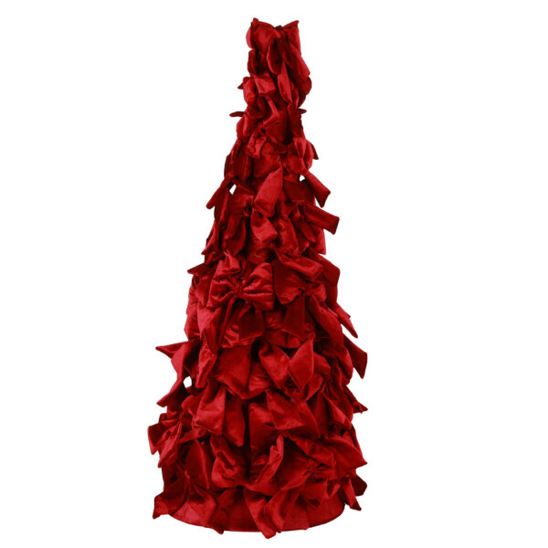 Countryfield Strik Kerstboom Royals XL 80x31x80cm - bordeaux