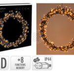 Verlichting 300LED Krans 38cm - Warm Wit