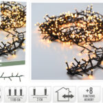 Verlichting 560LED Microcluster 11M IP44 - Warm wit