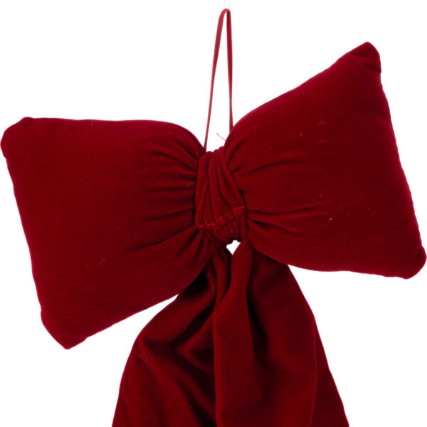 Stoffen Strik 22x20cm - Rood