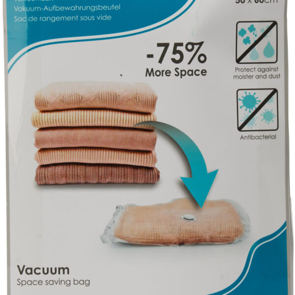 Opbergzak vacuum 50x60cm